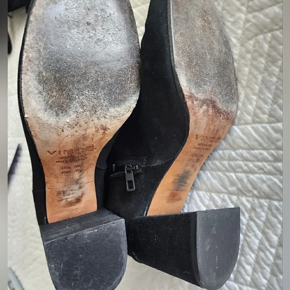 Vince suede leather boots